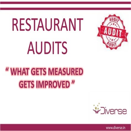 Audit Services of M/s. Diverse