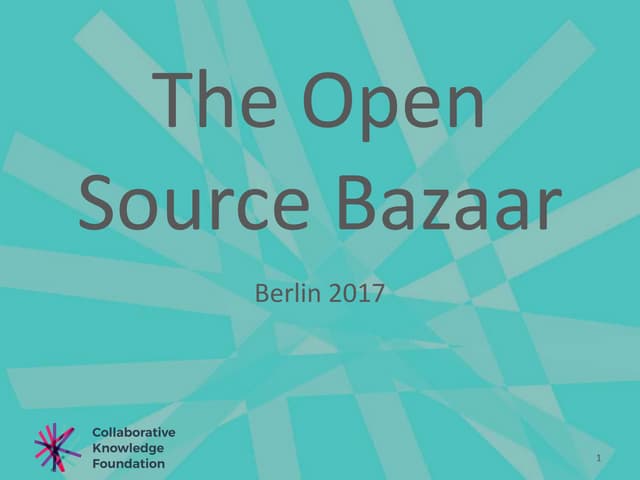 A Diverse ecosystem of open source scholarly communications infrastructure