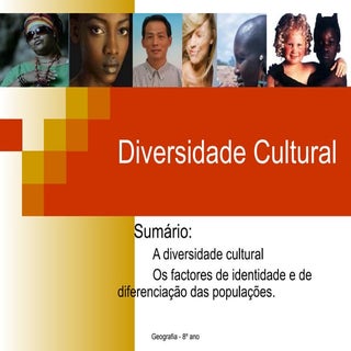 Diversidade Cultural