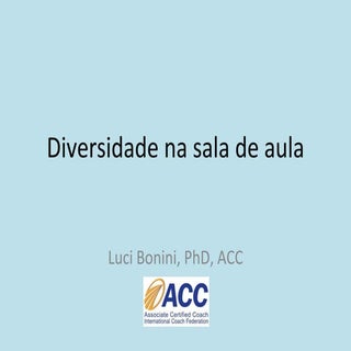 Diversidade na sala de aula