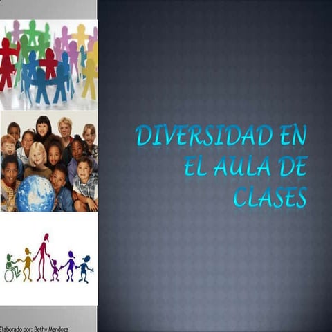 Diversidad en el aula de clases | PPTX