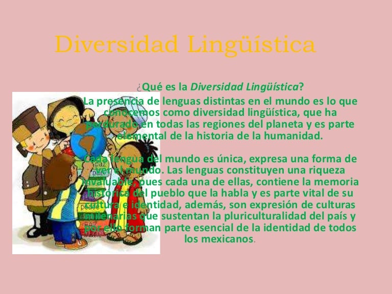 Diversidad lingüística