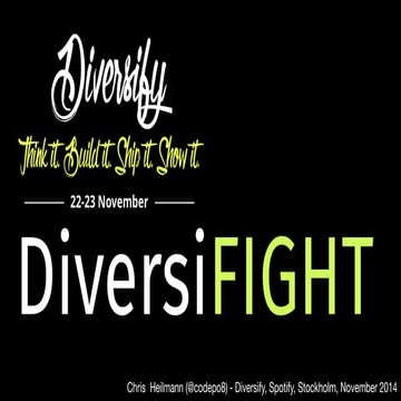 Diversifight - help create a work environment that invites diversity