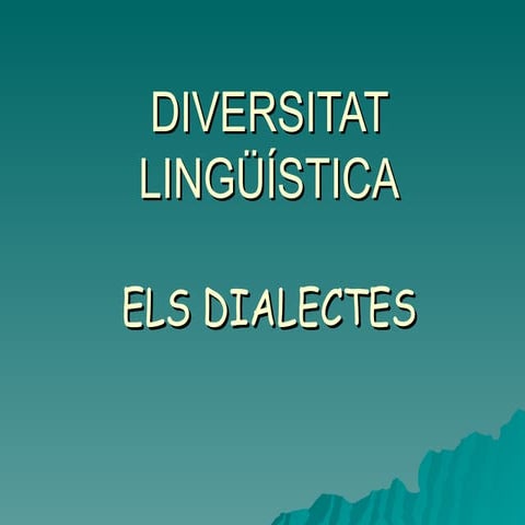 Diversitat lingüística