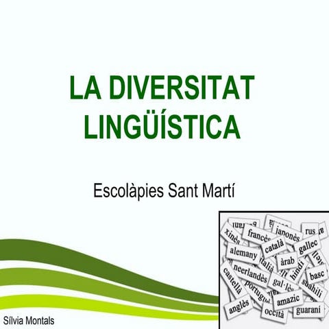 Diversitat lingüística