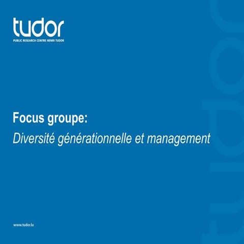 La Diversité générationnelle