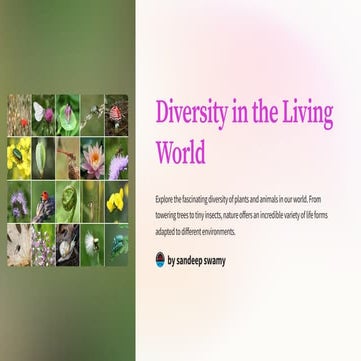 Diversity-in-the-Living-World.pdf 6th class science curiosity