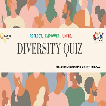 Diversity Quiz Finals by Quiz Club, IIT Kanpur