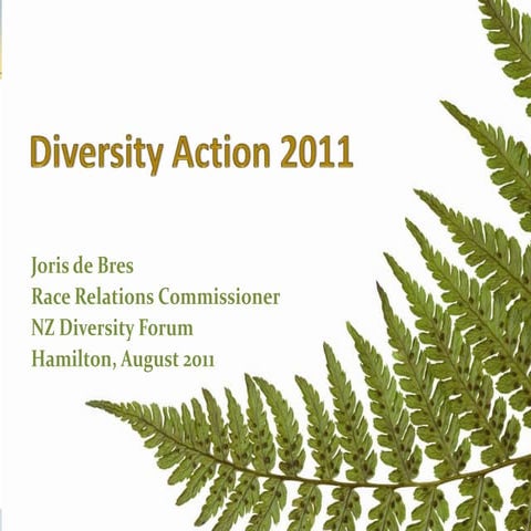 Diversity action 2011
