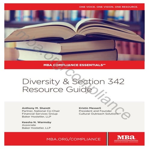 MBA Compliance Essentials TILA RESPA Integrated Disclosure (TRID ...