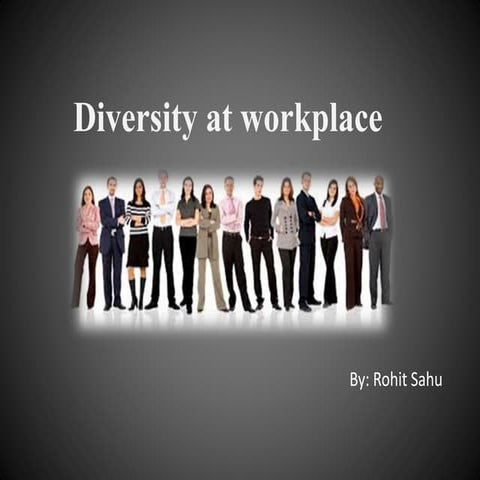 Diversity at workplace