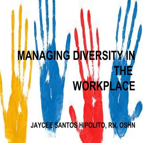 Diversity in the workplace