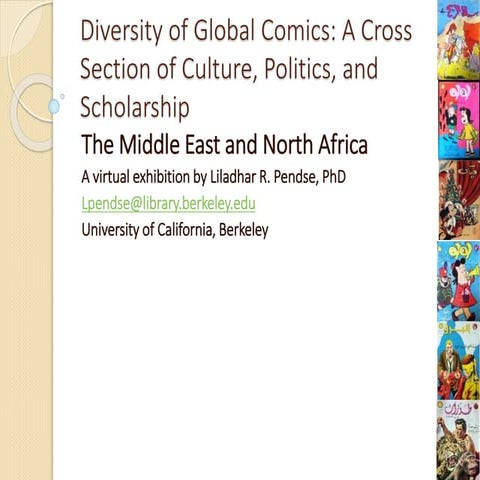 Diversity of global comics the arab world