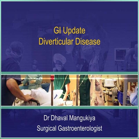 Diverticular disease
