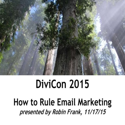 DiviCon: Email Marketi 11/1715