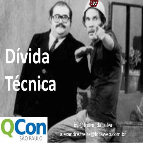Dívida tecnica: precisando de crédito? Quão fundo entrar e como evitar que o ...