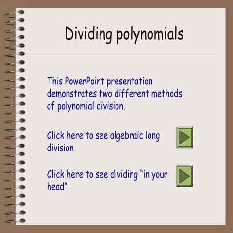 mathematics 8 dividingpolynomials.ppt