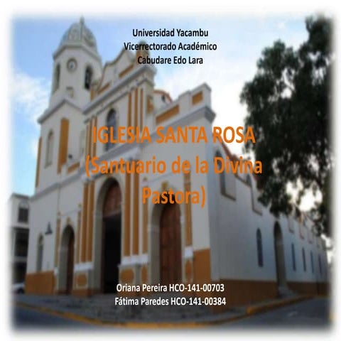 Templo de Santa Rosa | PPTX