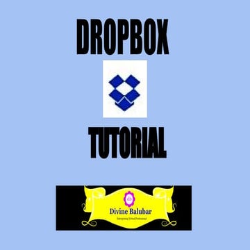 How to use dropbox