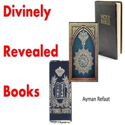 Divinely revealed books