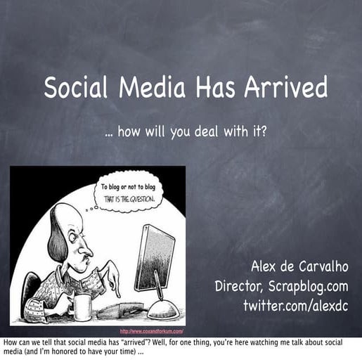 Diving into Social Media