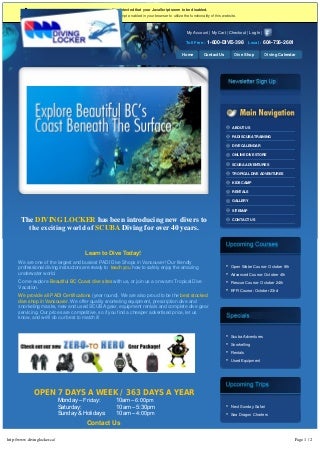 Yes! An Individual Can Scuba Dive