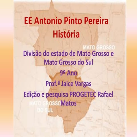 Divisão do estado de Mato Grosso do Sul