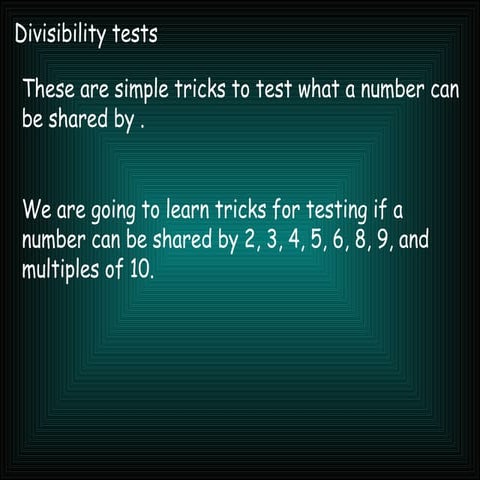 Divisibilitygcclclclcgkcgtkfvtykfvt_Tests.ppt