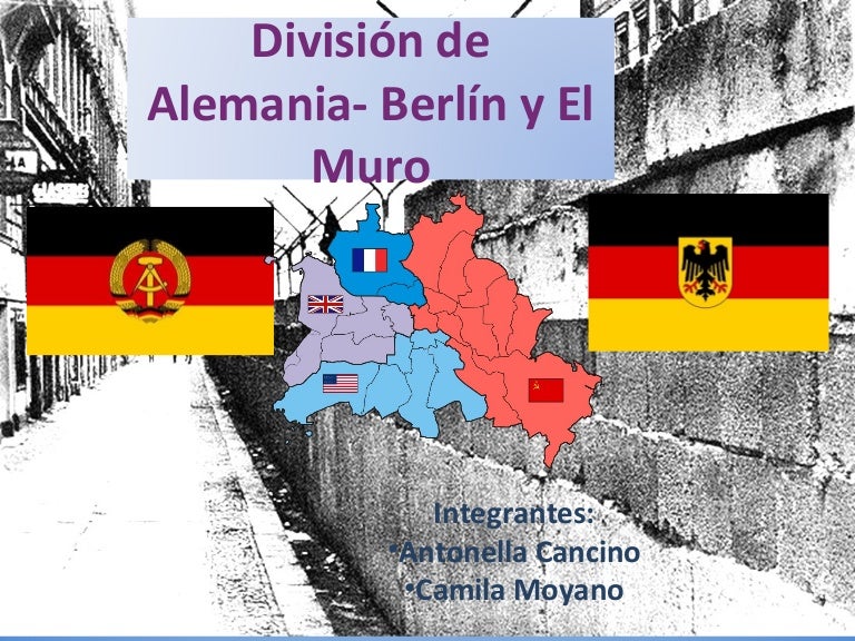 de alemania berlín y el muro