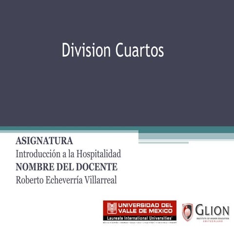 Division Cuartos