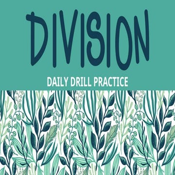 Division Daily Drill Presentation  .pptx