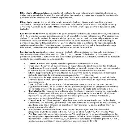 Division del teclado