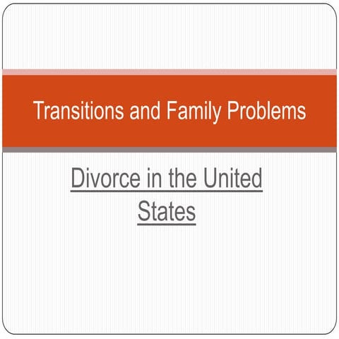 Divorce Sociology