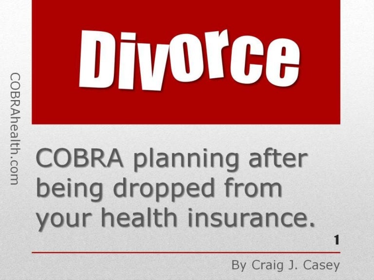how to get health insurance after divorce
