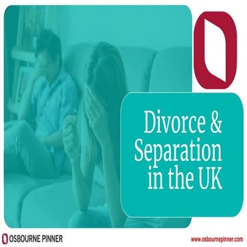 Divorce & Separation in the UK | PPTX