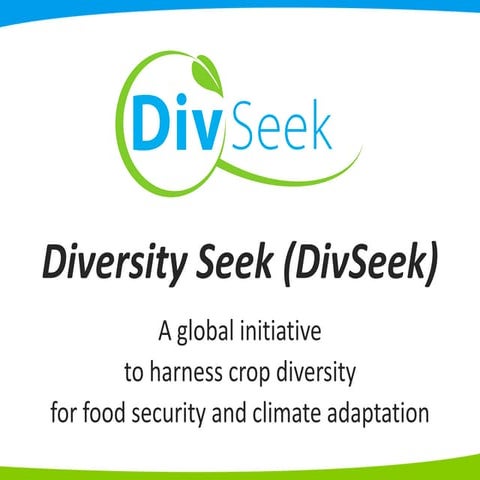 Diversity Seek -- Crop diversity for food security