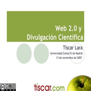 Divulgación Científica y web 2.0
