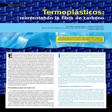 Termoplásticos:reinventando la fibra