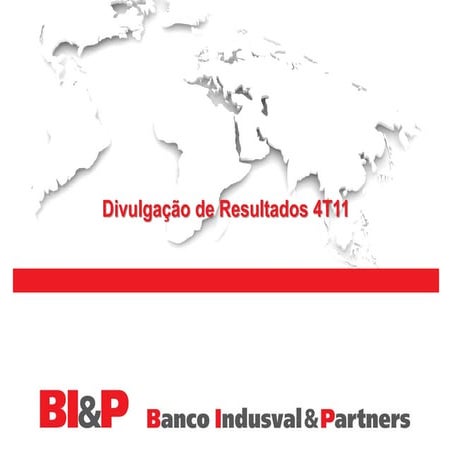 Divulgação de resultados 4T11