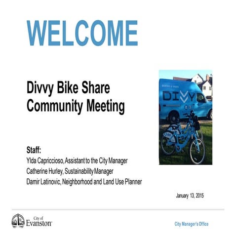 Divvy Community Meeting Presentation