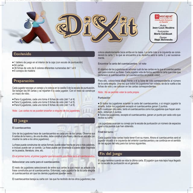 Dixit (Reglas) - Juego de mesa