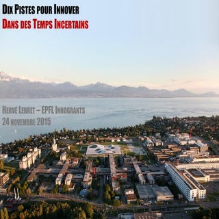 Dix pistes pour innover dans des te...