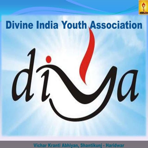 Divine India Youth Association Initiatives and Activities.