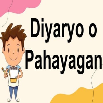 Diyaryo o Pahayagan