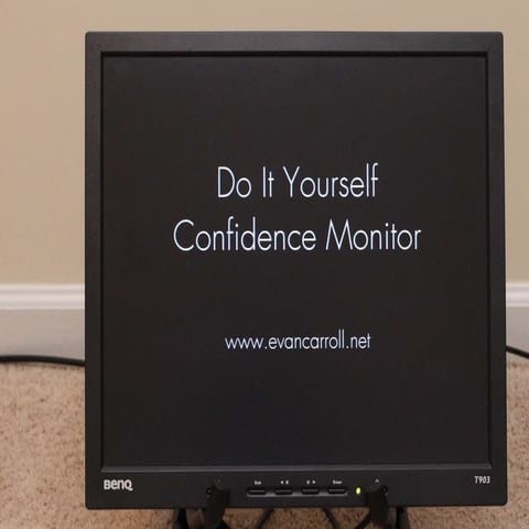 Create a DIY Confidence Monitor for Your Events | PPT