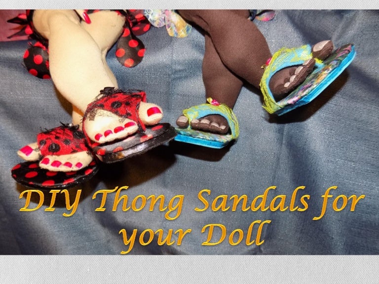 Diy Doll Crafts How to Make Doll Shoes Tutorial
