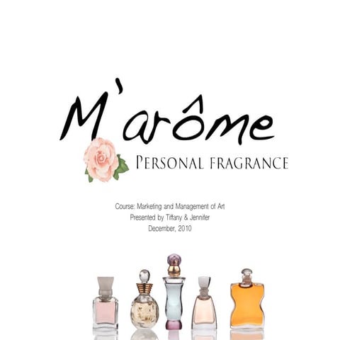 Diy Fragrance Shop Business Plan_M'arome