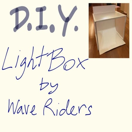DIY light box