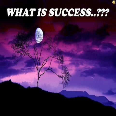The starting point of all achievement is desire and that where SUCCESS comes...