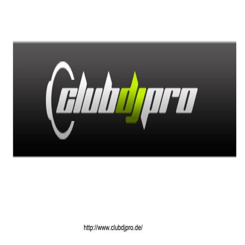 Dj programme | PPT